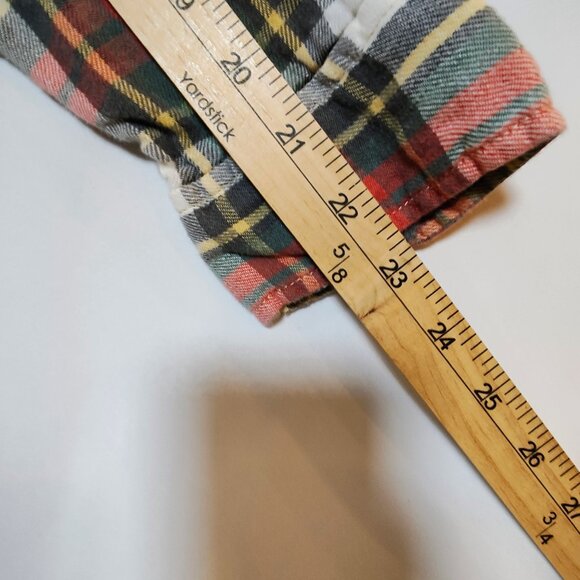 Denim & Supply Ralph Lauren Women's XL Utility Plaid Long Sleeve Shirt - Picture 5 of 13